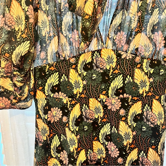 Top shop dress, midi, colorful for fall - Picture 2 of 3